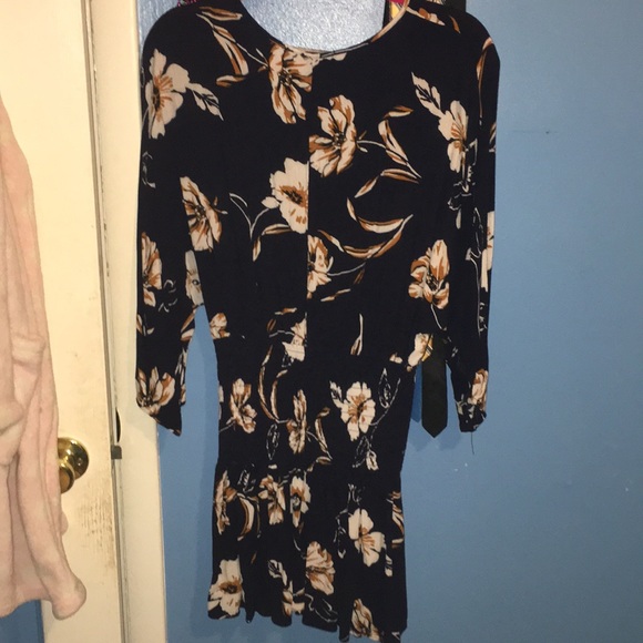 FOREVER 21 SZ L FLORAL DRESS - Picture 5 of 5